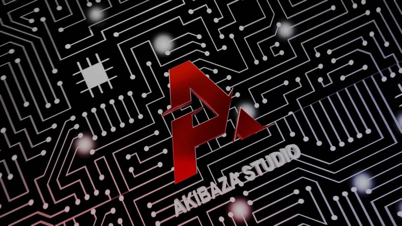 3D logo animation frame